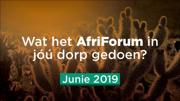 AfriForum-suksesse: Junie 2019