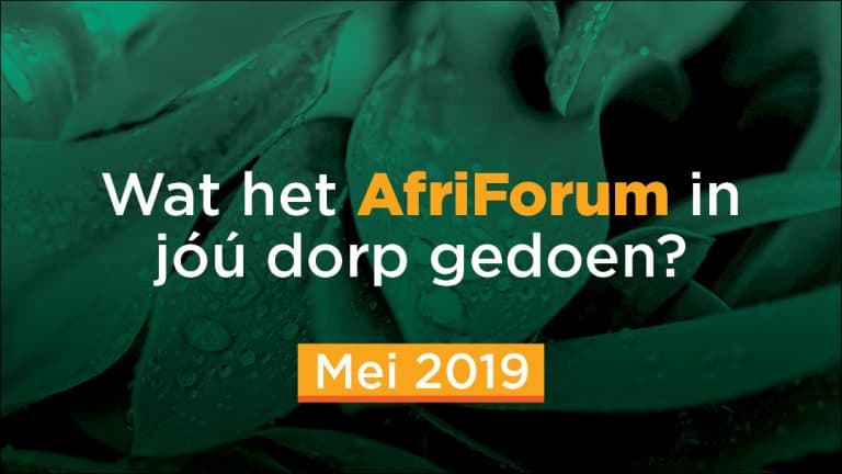 AfriForum-suksesse: Mei 2019