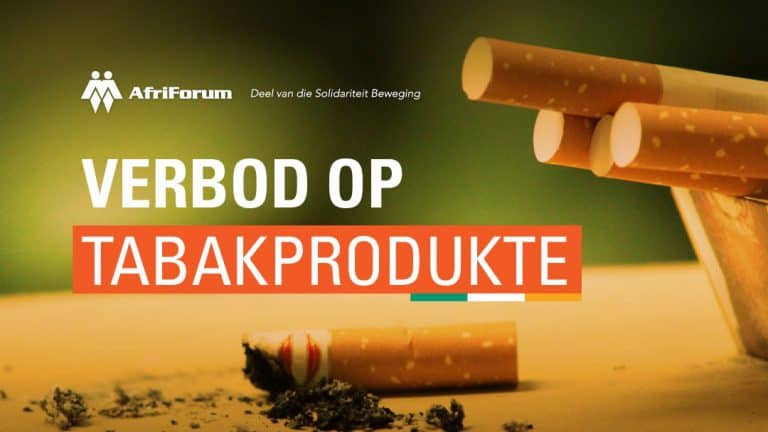 Verbod op tabakprodukte