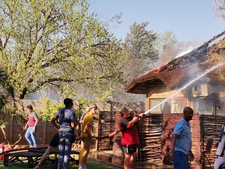 AfriForum’s Kuruman neighbourhood watch acts swiftly to extinguish fire