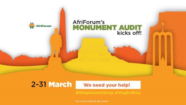 AfriForum monument audit 2020