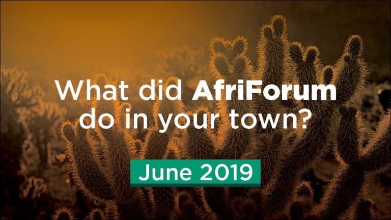Afriforum- Success: June 2019