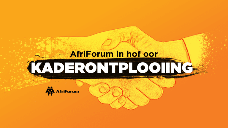 AfriForum in hof oor kaderontplooiing