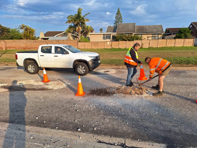 Walker Drive neighbourhood watch continues to repair potholes