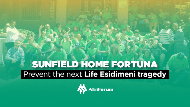 AfriForum argues in court that Sunfield Home’s subsidy amount must be increased