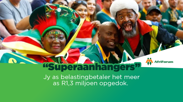 “Superaanhangers” – Jy as belastingbetaler het meer as R1,3 miljoen opgedok.