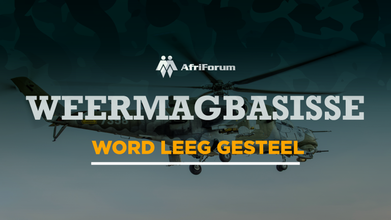 Weermagbasisse word leeg gesteel